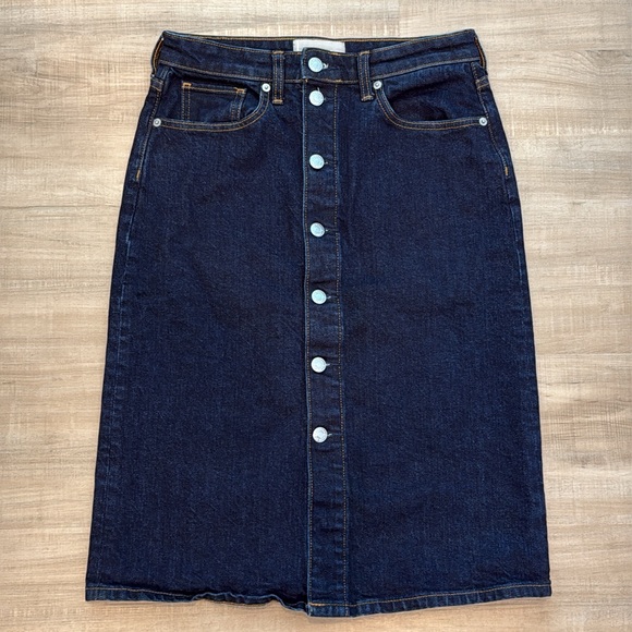 Everlane The Denim Pencil Skirt